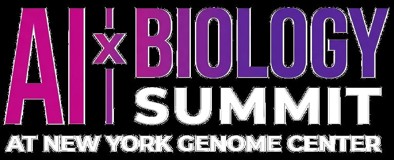AI x Biology Summit logo at New York Genome Center
