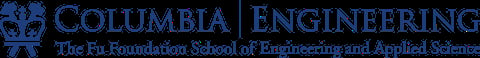 Columbia Engineering logo with tagline The Fu Foundation School of Engineering and Applied Science